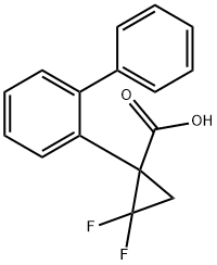 1-([1,1'-biphenyl]-2-yl)-2,2-difluorocyclopropane-1-carboxylic acid