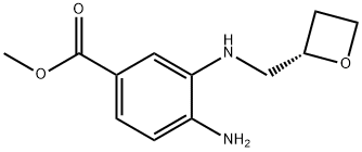 methyl 4-amino-3-[[(2S)-oxetan-2-yl]methylamino]benzoate