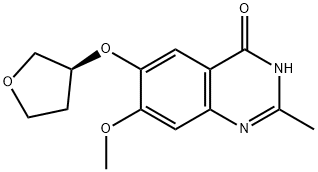 (S)-7-methoxy-2-methyl-6-((tetrahydrofuran-3-yl)oxy)quinazolin-4(3H)-one