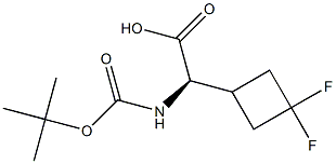 (2R)-2-{[(tert-butoxy)carbonyl]amino}-2-(3,3-difluorocyclobutyl)acetic acid