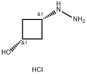 rel-(1s,3s)-3-hydrazinylcyclobutan-1-ol dihydrochloride