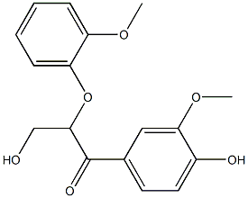 1-(4-Hydroxy-3-Methoxyphenyl)-3-hydroxy-2-(2-Methoxyphenoxy) propane-1-one