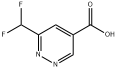 6-(difluoromethyl)pyridazine-4-carboxylic acid