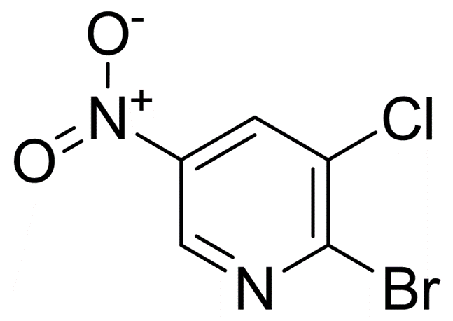 Pyridine, 2-bromo-3-chloro-5-nitro-