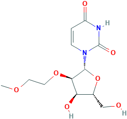 1-[(2R,3S,4S,5R)-4-hydroxy-5-(hydroxymethyl)-3-(2-methoxyethoxy)tetrahydrofuran-2-yl]pyrimidine-2,4-dione