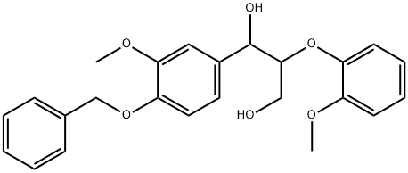 1-(4-Benzyloxy-3-methoxy-phenyl)-2-(2-methoxy-phenoxy)-propane-1,3-diol