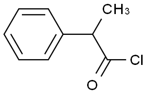 Benzeneacetyl chloride, α-methyl-