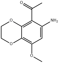 1-(6-amino-8-methoxy-2,3-dihydrobenzo[b][1,4]dioxin-5-yl)ethan-1-one