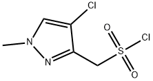 (4-氯-1-甲基-1H-吡唑-3-甲基)磺酰氯