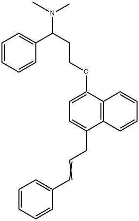 (S,E)-3-((4-cinnamylnaphthalen-1-yl)oxy)-N,N-dimethyl-1-phenylpropan-1-amine