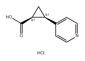 (1S,2R)-2-(PYRIDIN-4-YL)CYCLOPROPANE-1-CARBOXYLIC ACID 2HCL