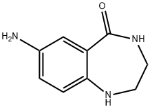 5H-1,4-Benzodiazepin-5-one, 7-amino-1,2,3,4-tetrahydro-