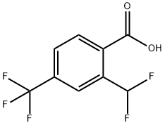 2-(difluoromethyl)-4-(trifluoromethyl)benzoic acid