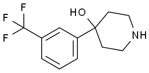 4-(3-trifuoromethyl)phenyl-4-piperidinol