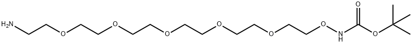 叔丁氧羰基羟胺-五聚乙二醇-氨基