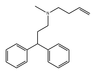 N-(3,3-diphenylpropyl)-N-methylbut-3-en-1-amine