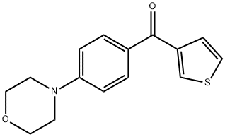 (4-吗啉代苯基)(噻吩-3-基)甲酮