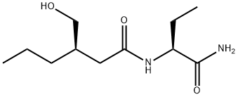 Hexanamide, N-[(1S)-1-(aminocarbonyl)propyl]-3-(hydroxymethyl)-, (3R)-