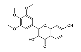 4H-1-Benzopyran-4-one, 3,7-dihydroxy-2-(3,4,5-trimethoxyphenyl)-