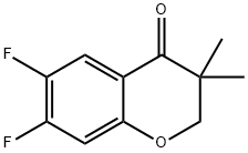 6,7-difluoro-3,3-dimethylchroman-4-one