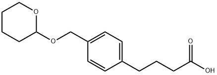 4-(4-(((tetrahydro-2H-pyran-2-yl)oxy)methyl)phenyl)butanoic acid