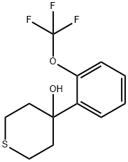 Tetrahydro-4-[2-(trifluoromethoxy)phenyl]-2H-thiopyran-4-ol