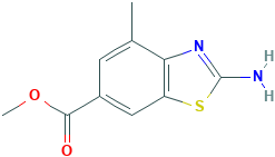 2-氨基-4-甲基苯并[d]噻唑-6-羧酸甲酯