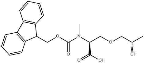 Fmoc-L-Serine, O-((S)-2-hydroxypropyl)-N-methyl-