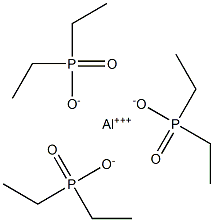 Diethylphosphinic acid aluminum salt