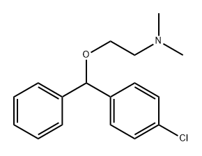 Ethanamine, 2-[(4-chlorophenyl)phenylmethoxy]-N,N-dimethyl-