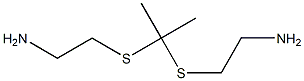 2-[2-(2-aminoethylsulfanyl)propan-2-ylsulfanyl]ethanamine