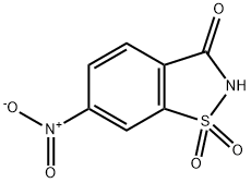 6-硝基-1,2-苯并异噻唑啉-3-酮1,1-二氧化物