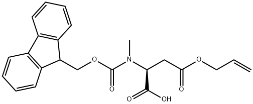 L-Aspartic acid, N-[(9H-fluoren-9-ylmethoxy)carbonyl]-N-methyl-, 4-(2-propen-1-yl) ester