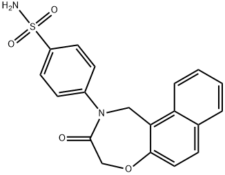4-{3-Oxo-1H,2h,3h,4H-naphtho[1,2-f][1,4]oxazepin-2-yl}benzene-1-sulfonamide