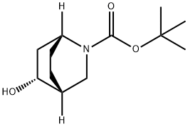 2-Azabicyclo[2.2.2]octane-2-carboxylic acid, 5-hydroxy-, 1,1-dimethylethyl ester, (1R,4R,5R)-