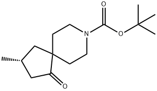 8-Azaspiro[4.5]decane-8-carboxylic acid, 3-methyl-1-oxo-, 1,1-dimethylethyl ester, (3R)-