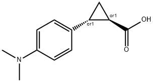 rel-(1R,2R)-2-(4-(二甲基氨基)苯基)环丙烷甲酸