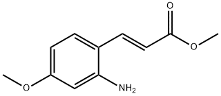 2-Propenoic acid, 3-(2-amino-4-methoxyphenyl)-, methyl ester, (2E)-