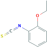 1-Ethoxy-2-isothiocyanatobenzene, 2-Isothiocyanatophenetole, Ethyl 2-isothiocyanatophenyl ether