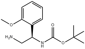 (R)-(2-氨基-1-(2-甲氧基苯基)乙基)氨基甲酸叔丁酯