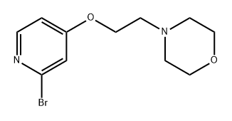 4- [2 - [(2-溴-4-吡啶基)氧基]乙基] 吗啉