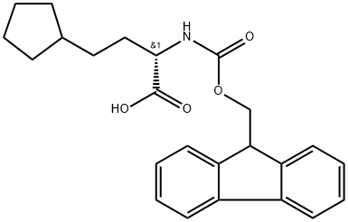 Cyclopentanebutanoic acid, α-[[(9H-fluoren-9-ylmethoxy)carbonyl]amino]-, (αS)-