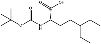 Boc-(S)-2-amino-5-ethylheptanoic acid