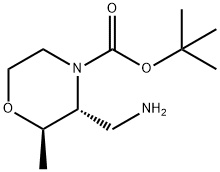 (2R,3R)-4-Boc-3-(aminomethyl)-2-methylmorpholine