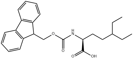 Heptanoic acid, 5-ethyl-2-[[(9H-fluoren-9-ylmethoxy)carbonyl]amino]-, (2S)-