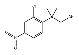 2-(2-chloro-4-nitrophenyl)-2-methylpropan-1-ol