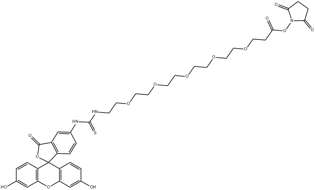 Flurescein-PEG5-NHS ester