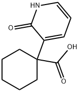 Cyclohexanecarboxylic acid, 1-(1,2-dihydro-2-oxo-3-pyridinyl)-