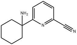 2-Pyridinecarbonitrile, 6-(1-aminocyclohexyl)-