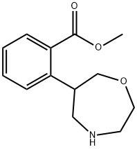 Benzoic acid, 2-(hexahydro-1,4-oxazepin-6-yl)-, methyl ester